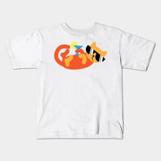 Just a Chilling Cat Kids T-Shirt